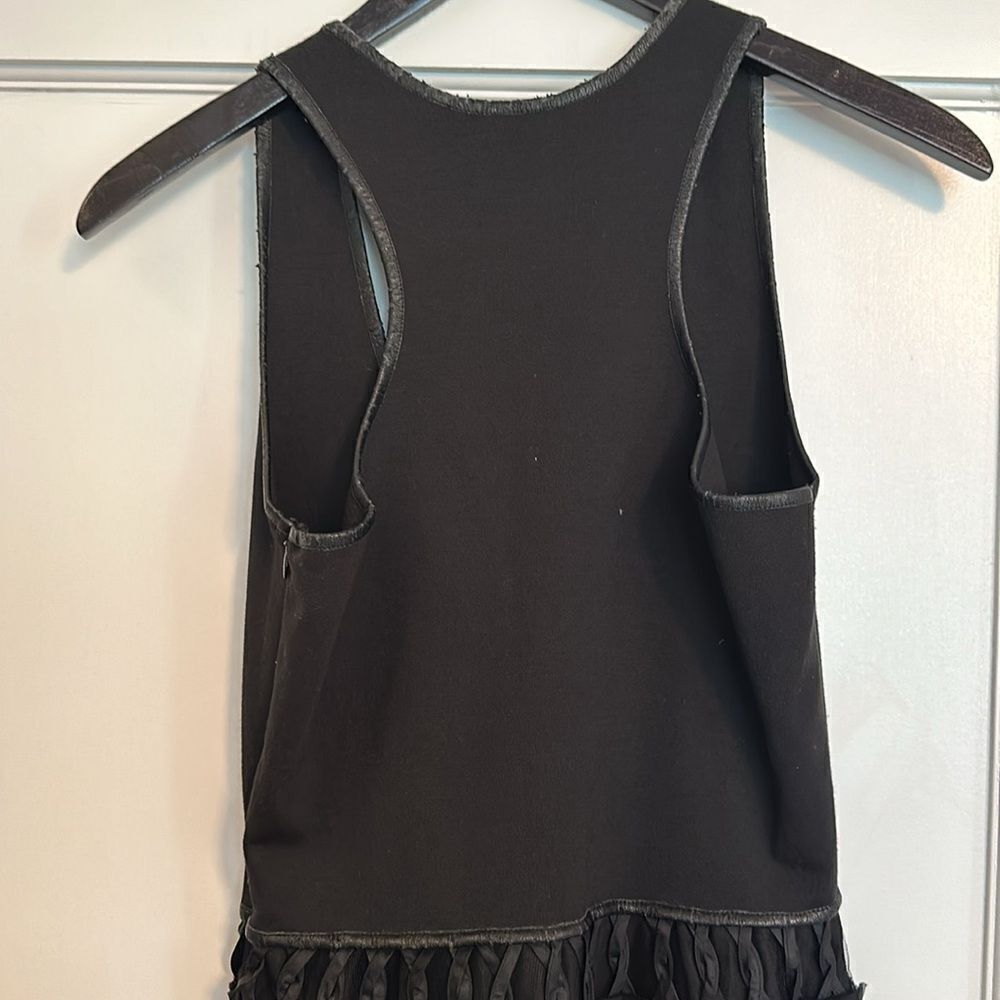 🧡 Sachin and Babi Fit and Flare Cocktail Dress with Ribbon Texture Skirt - Picture 11 of 11